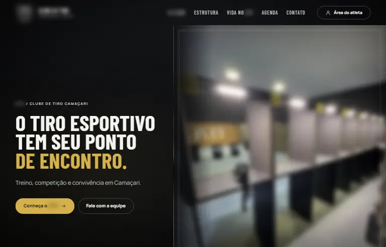 Site de clube de tiro esportivo